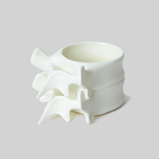 Spine Mug – Ceramic Vertebrae Coffee Cup Original Design