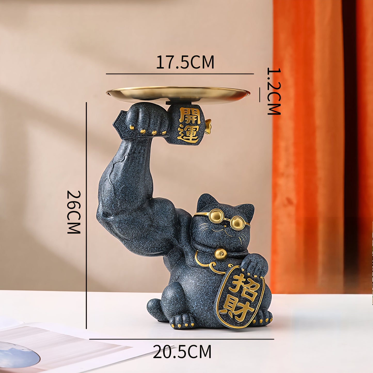 Fortune Power Cat – Muscle Lucky Cat Original Design