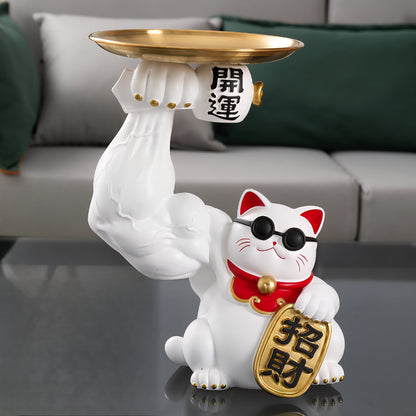 Fortune Power Cat – Muscle Lucky Cat Original Design
