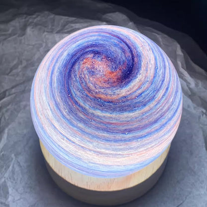 Cosmic Glow Crystal Sphere Lamp – Galaxy-Inspired Night Light Veyra
