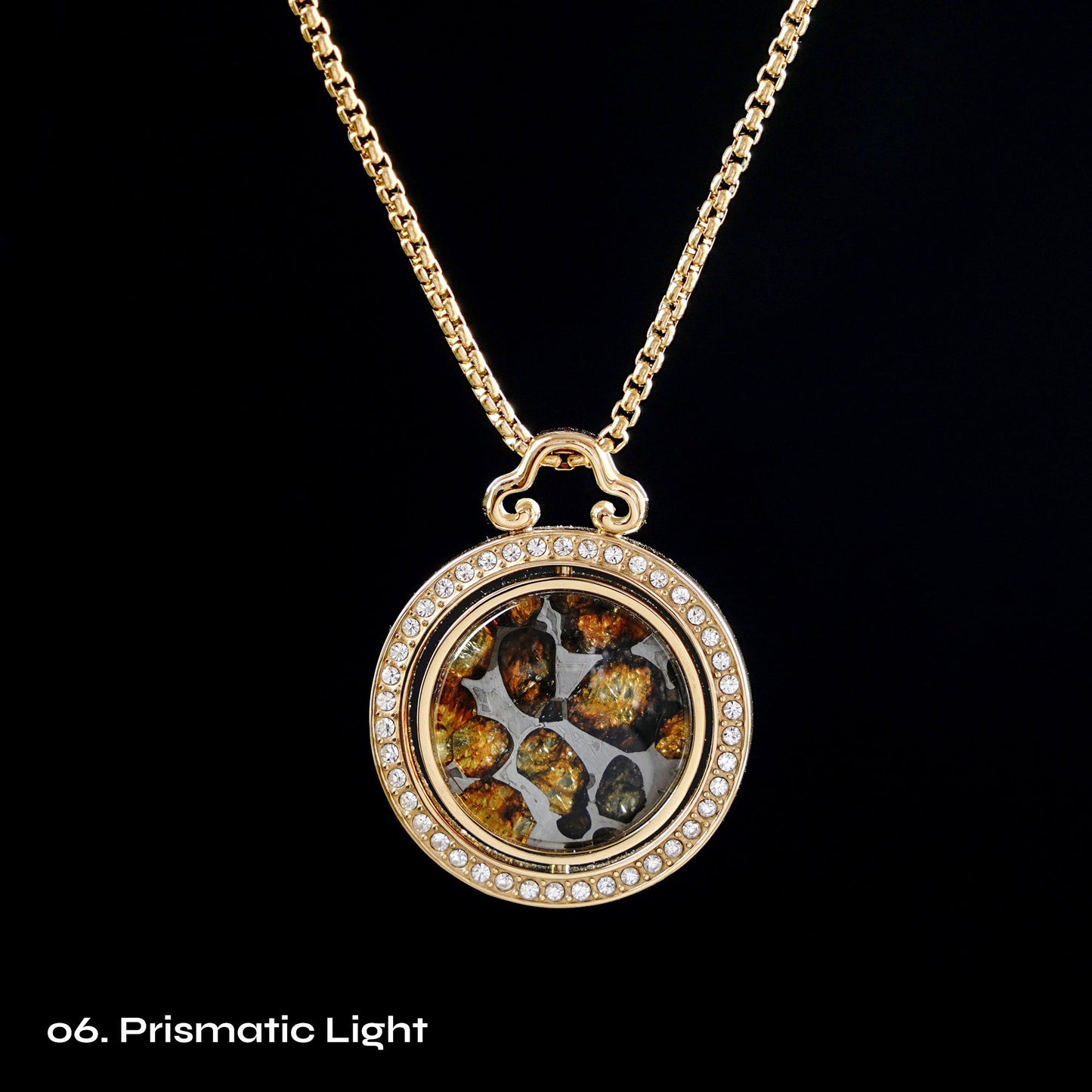 Celestial Relic Necklace – Genuine Sericho Meteorite in Sterling Silver Original Design