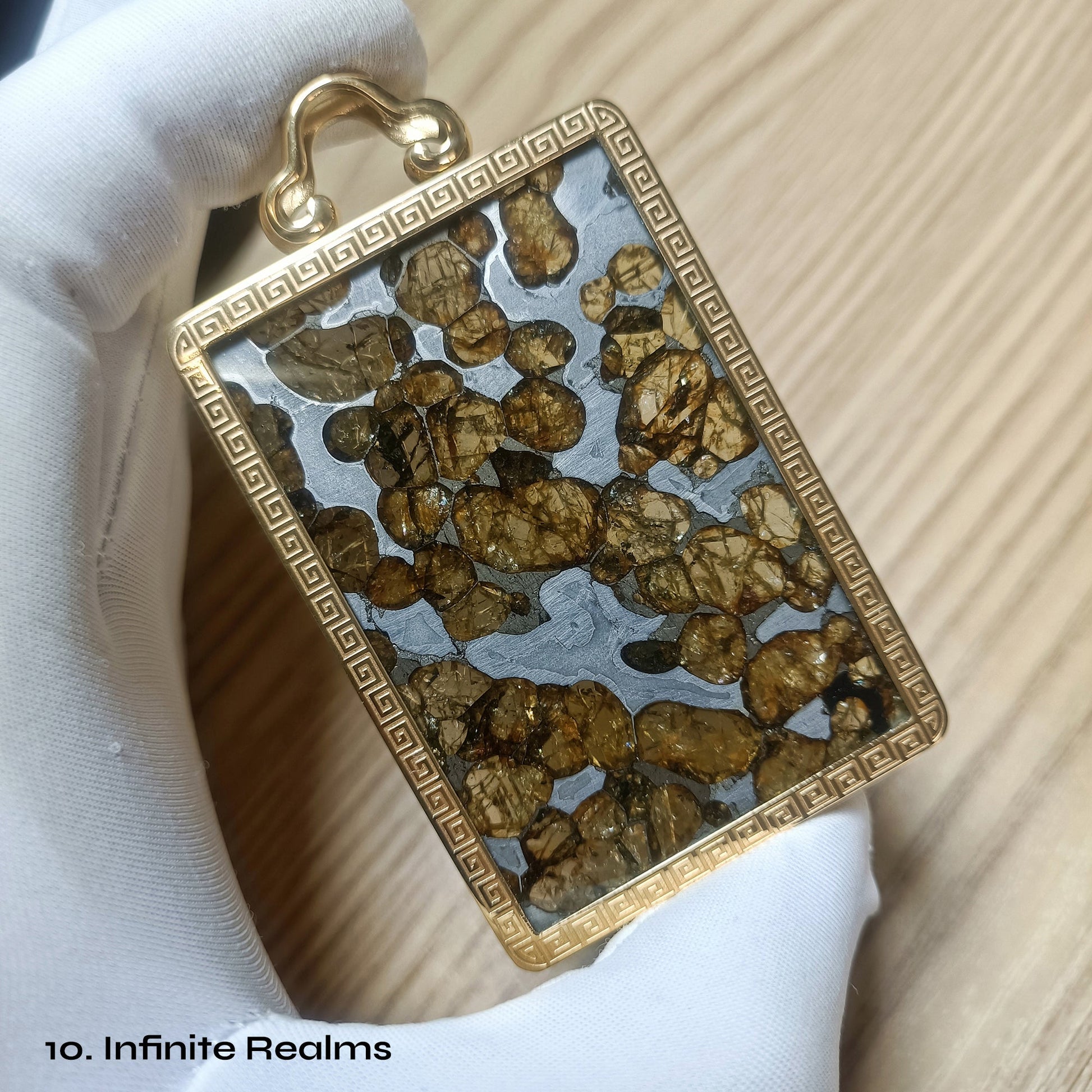 Celestial Relic Necklace – Genuine Sericho Meteorite in Sterling Silver Original Design