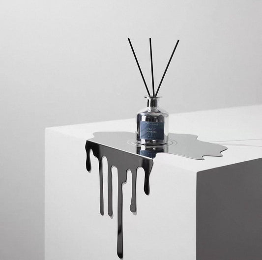 Liquid Illusion – Stainless Steel Drip Sculpture Veyra