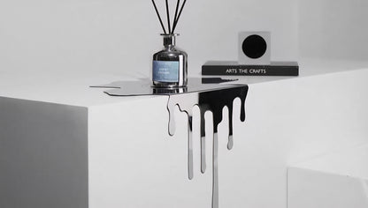 Liquid Illusion – Stainless Steel Drip Sculpture Veyra