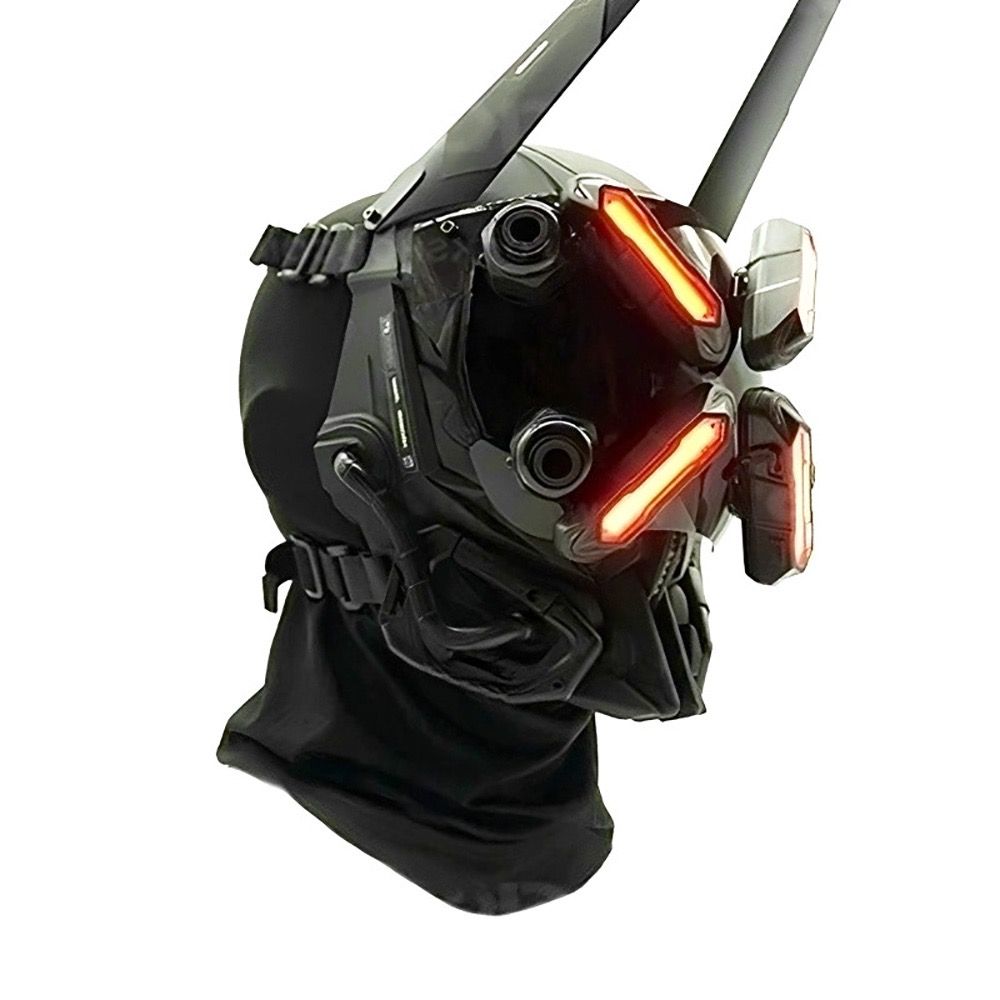 CyberReaper Tactical Mask — Sci-Fi Battle Gear Original Design