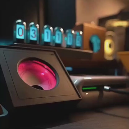 Magneto Rhythm Lamp – Ferrofluid Sound Reactive Desk Light