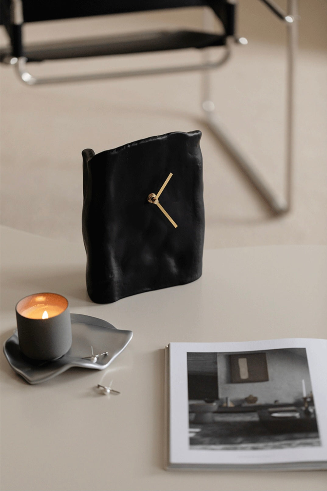 Wabi-Sabi Ripple Clock Original Design