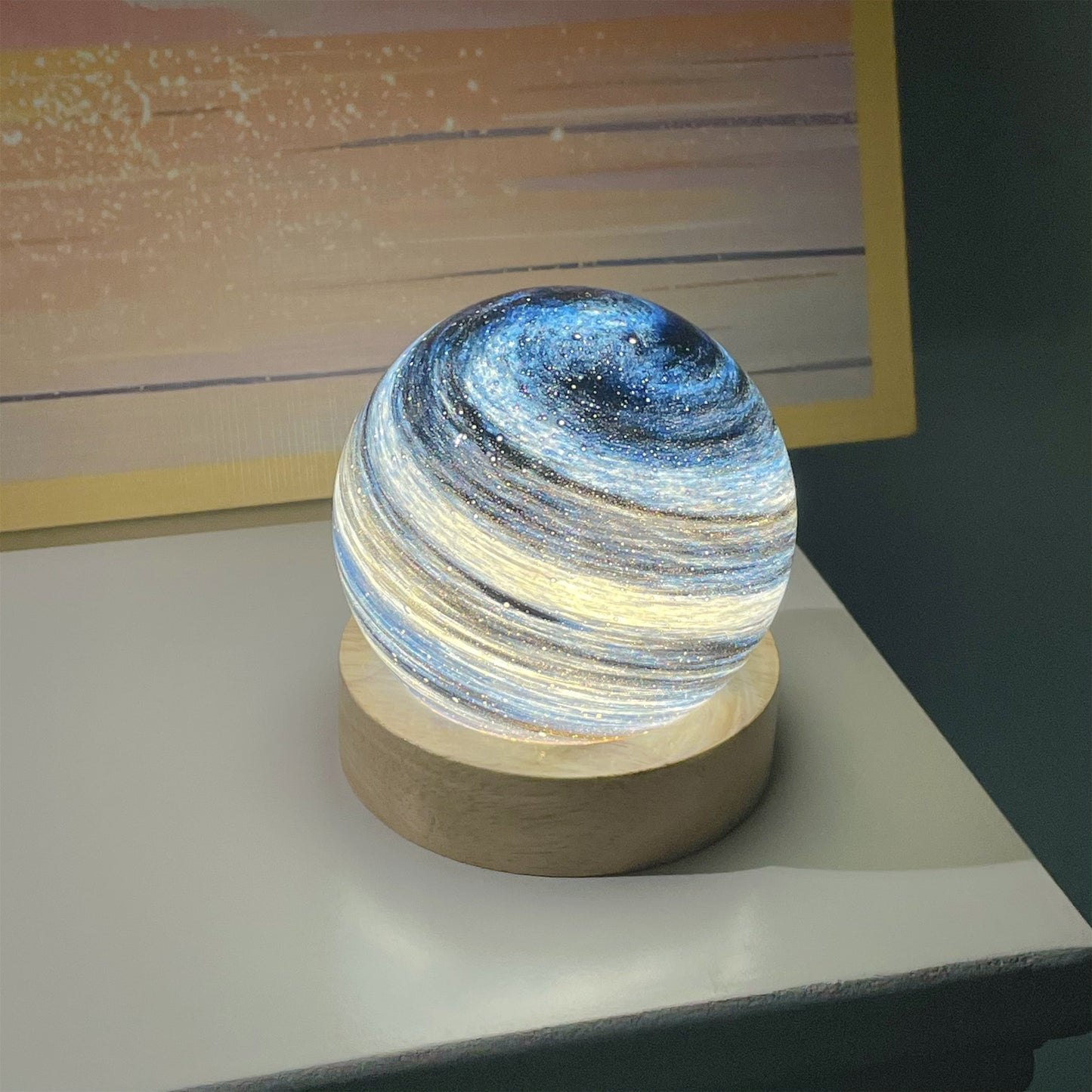 Galaxy Dreams™ – USB Cosmic Night Light with Gift Set Veyra