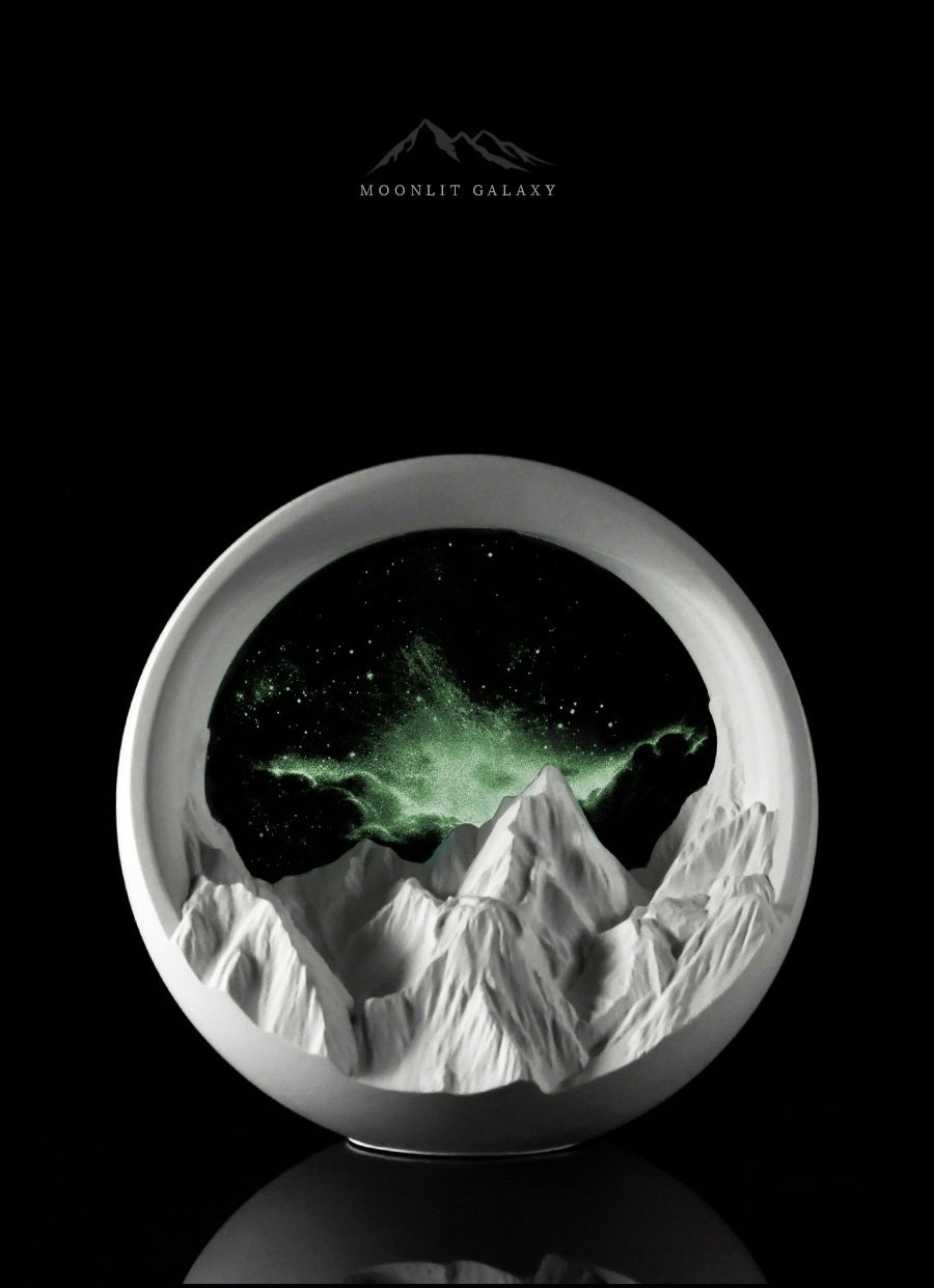 Moonlit Galaxy™ Aromatherapy Night Light – Mountain Glow Edition Veyra