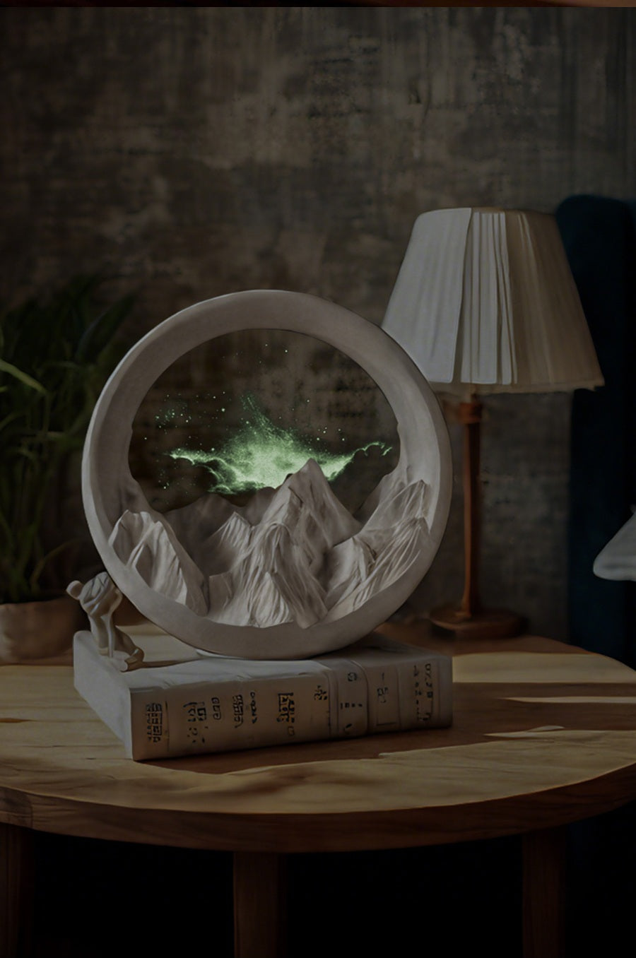 Moonlit Galaxy™ Aromatherapy Night Light – Mountain Glow Edition Veyra