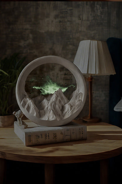 Moonlit Galaxy™ Aromatherapy Night Light – Mountain Glow Edition Veyra