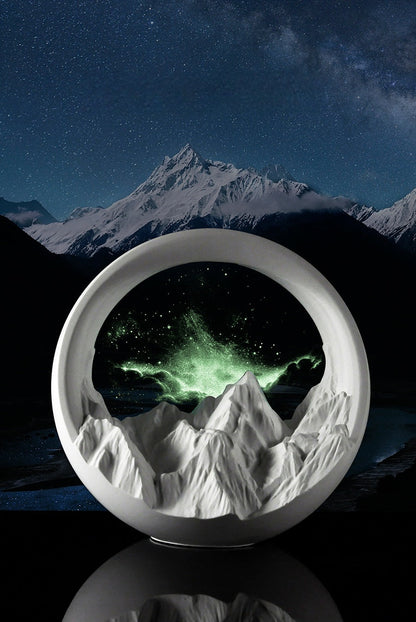 Moonlit Galaxy™ Aromatherapy Night Light – Mountain Glow Edition Veyra